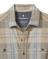 Tommy Bahama Men's Fireside Modesto Long Sleeve Button-Front Plaid Flannel Shirt