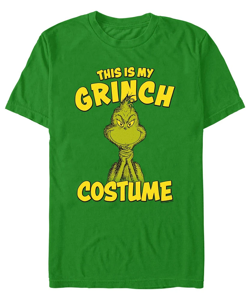 Fifth Sun Men's Grinch Costume Short Sleeve T-Shirt