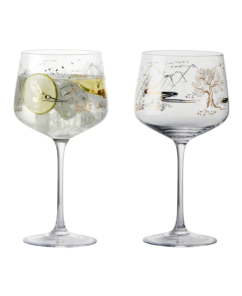 Anton Studio Designs Skye Gin Glasses, Set of 2