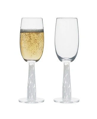 Anton Studio Designs Bjorn Champagne Flutes, Set of 2