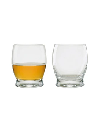 Anton Studio Designs Manhattan Double Old Fashioned Tumblers, Set of 2