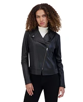 Andrew Marc Women's Messina Lightweight Leather Jacket