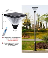 Streamdale Furniture Solar Street Lamp Cap