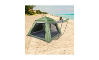 Slickblue Spring Quick Open Four-Person Family Tent