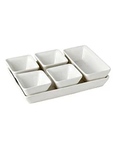 Denmark Tools for Cooks Rectangular 6 Pc. Serving Set