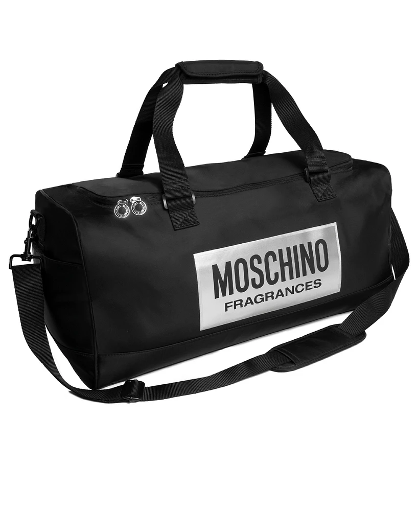 Free Moschino Men's Quilted Weekender Bag with $96 Purchase