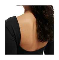 Cotton On Women's Ever Smooth Backless Long Sleeve Top