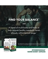 Host Defense MycoBotanicals Capsules - Herbal Supplement with Chaga, Reishi & Maitake Mushrooms - Mushroom Mycelium Supplement for Healthy Balance