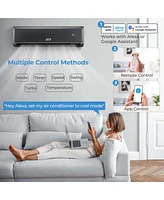 Costway 18000 Btu Wifi Enabled Mini Split Air Conditioner & Heater with Heat Pump