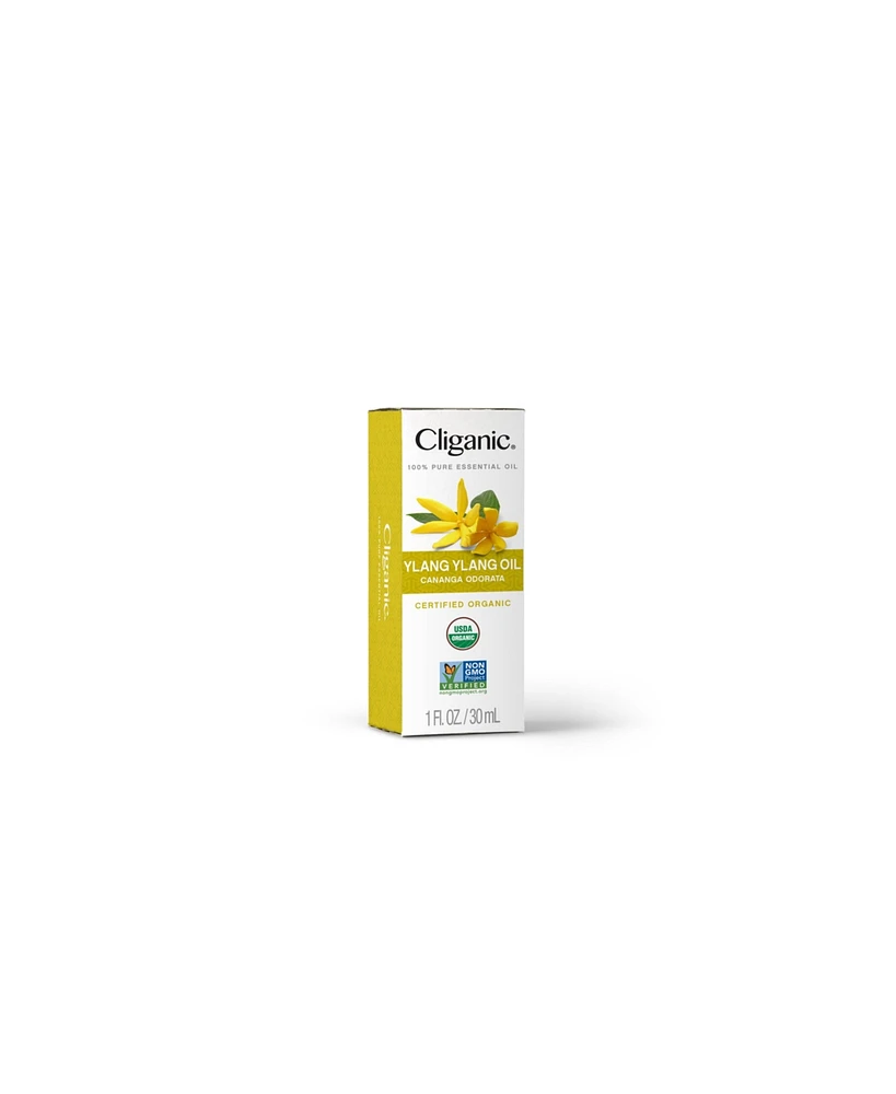 Cliganic Organic Ylang Ylang Oil, 1oz