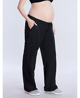 Motherhood Maternity Under the Belly Utility Cargo Relaxed Fit Pant
