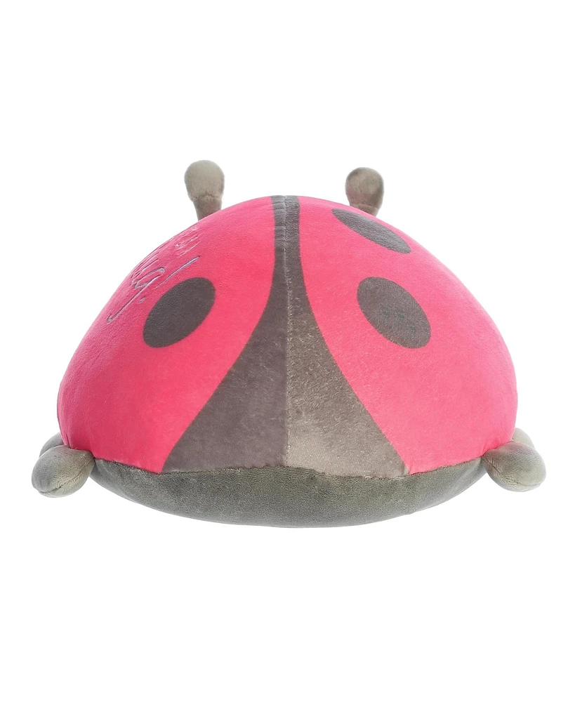 Aurora Medium Cute As A Bug Ladybug Precious Moments Inspirational Plush Toy Pink 10"