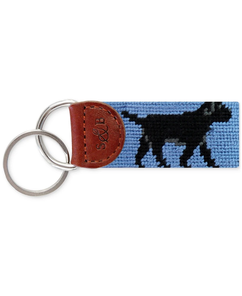 Smathers & Branson Men's Black Lab Key Fob