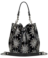 Patricia Nash Volania Small Velvet Drawstring Bag