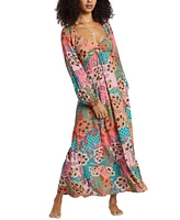 Billabong Last Call Keyhole Cutout Maxi Dress