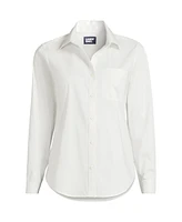 Lands' End Plus Cooling Button Front Shirt