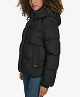Levi's Women's Quilted Hooded Puffer Jacket