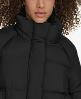 Levi's Women's Quilted Hooded Puffer Jacket