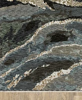 Oriental Weavers Echo ECH12 2'3"x7'6" Runner Area Rug