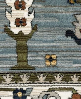 Oriental Weavers Keira KEI06 2'3"x7'6" Runner Area Rug