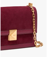 Kate Spade New York Women's Deco Pebbled Chain Small Shoulder Bag