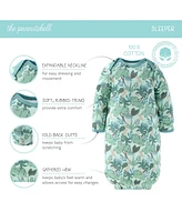 The Peanutshell Baby Boys Newborn Layette Gift Set for Baby Baby Girls, Blue Green Wild Jungle, 16 Essential Pieces