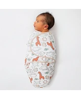 The Peanutshell Baby Boys Newborn Swaddles Girls, 3 Pack Set, Desert Safari