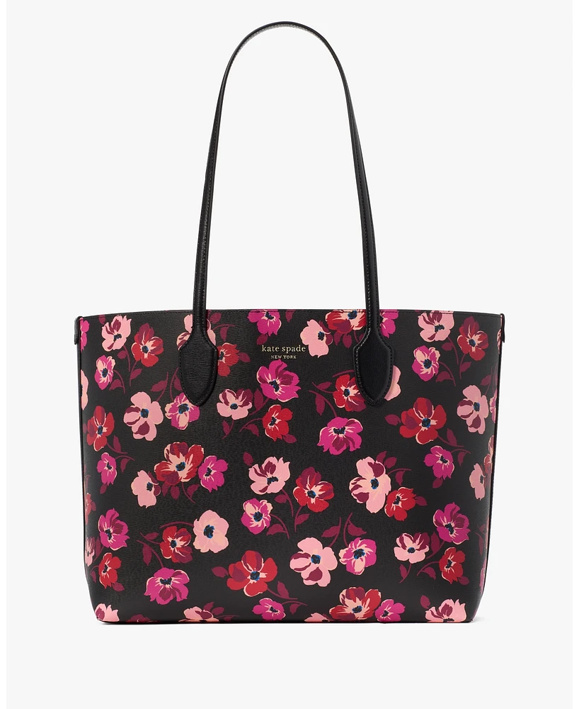 Kate Spade New York Women's Bleecker Fall Poppies Large Tote Bag