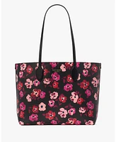 Kate Spade New York Women's Bleecker Fall Poppies Large Tote Bag