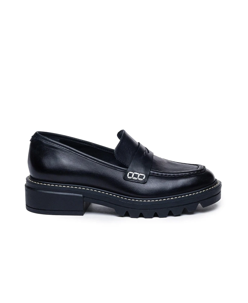 Bernardo Footwear Chandler Lug-Sole Loafer