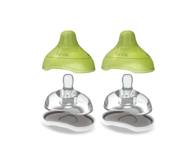 Kiinde Twist Active Latch Nipple - Slow Flow (2-pack)