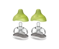 Kiinde Twist Active Latch Nipple - Slow Flow (2-pack)