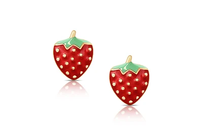 Lily Nily Girls Strawberry Stud Earrings