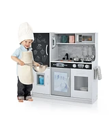 Hongge Toddler Pretend Play Kitchen for Boys & Girls Ages 3-6