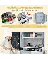 Hongge Toddler Pretend Play Kitchen for Boys & Girls Ages 3-6