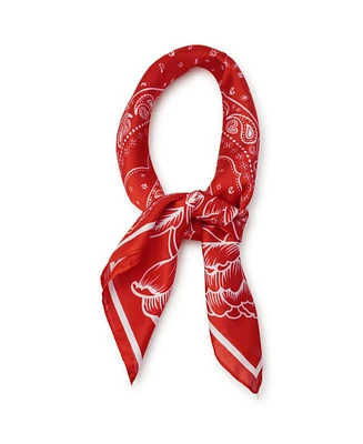 Belle & Bloom Love Not War Fashion Scarf - Red