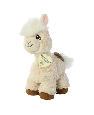 Aurora Small Precious Llama Precious Moments Inspirational Plush Toy Brown 7"