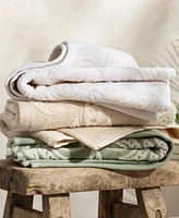 John Robshaw Dasati Cotton Linen Bath Towels