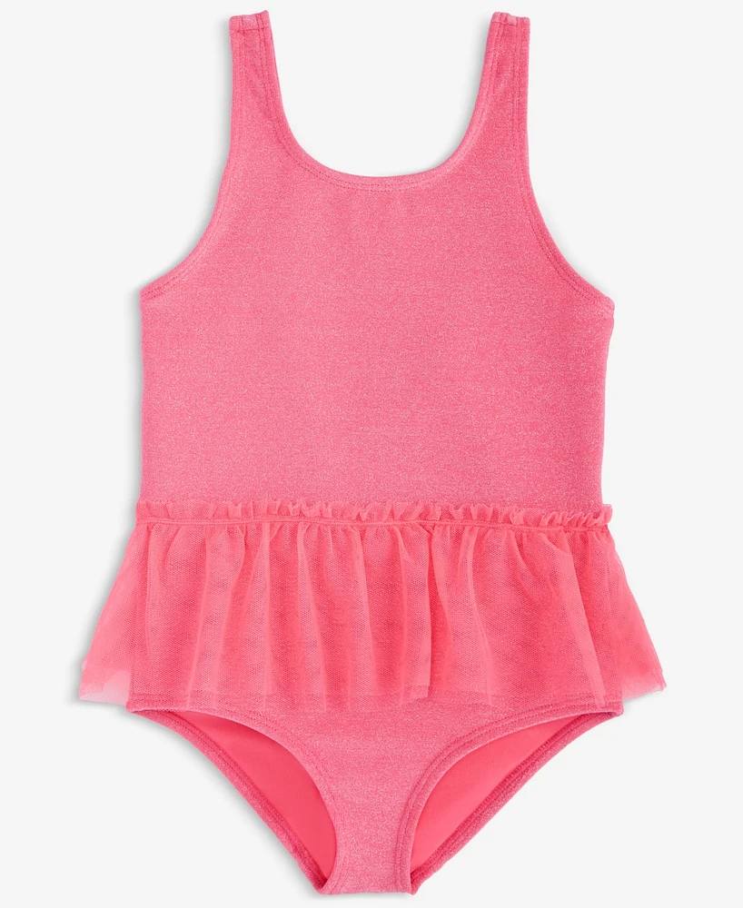 Epic Threads Toddler And Little Girls Glitter Tutu One-Piece Swimsuit, Exclusively at Macy's