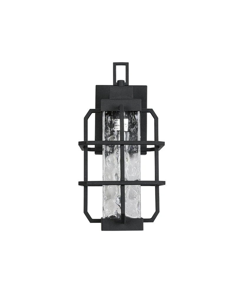 Flynama Dusk to Dawn Outdoor Hardwired Wall Lantern Sconce with No Bulbs Included