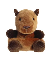 Aurora Mini Sid Capybara Palm Pals Adorable Plush Toy Brown 4"