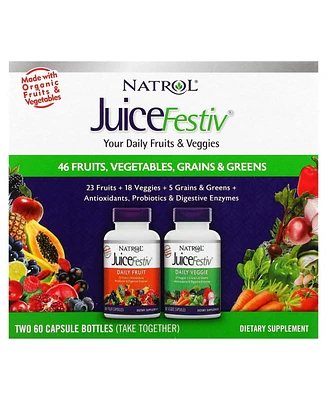 Natrol JuiceFestiv 2 Bottles