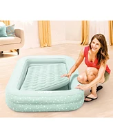 Intex Kids Travel Inflatable Air Mattress with Raised Sides & Hand Pump ( Pack