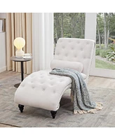 Streamdale Furniture Elegant Chaise Lounge with Storage for Comfort and Convenience