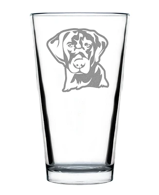 Bevvee Labrador Profile Pint Glass