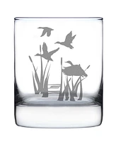 Bevvee Duck Pond Whiskey Rocks Glass