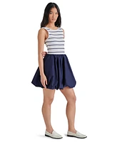 Steve Madden Women's Palermo Striped Bubble Hem Dress