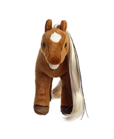 Aurora Medium Mane Event Copper Breyer Exquisite Plush Toy Brown 12"