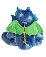 Aurora Medium Verath Firebreath Dinos & Dragons Ferocious Plush Toy Blue 12"