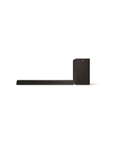 Philips 2.1 Channel Soundbar with Wireless Subwoofer, Bluetooth Streaming, Dolby Audio, Hdmi Arc, and Multiple Sound Modes - Black